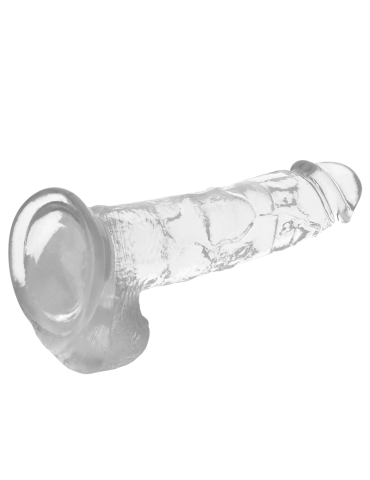 harnais xray + gode réaliste transparent 22cm x 4,6cm_3