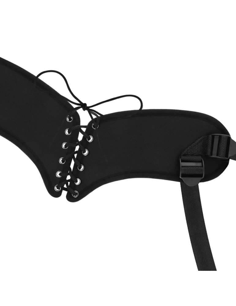 harnais rockarmy + gode réaliste croisé double densité 21,5cm_14