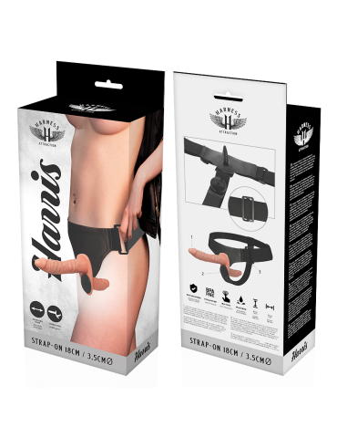 harnais attraction harris double pénétration 18 x 3,5 cm_7