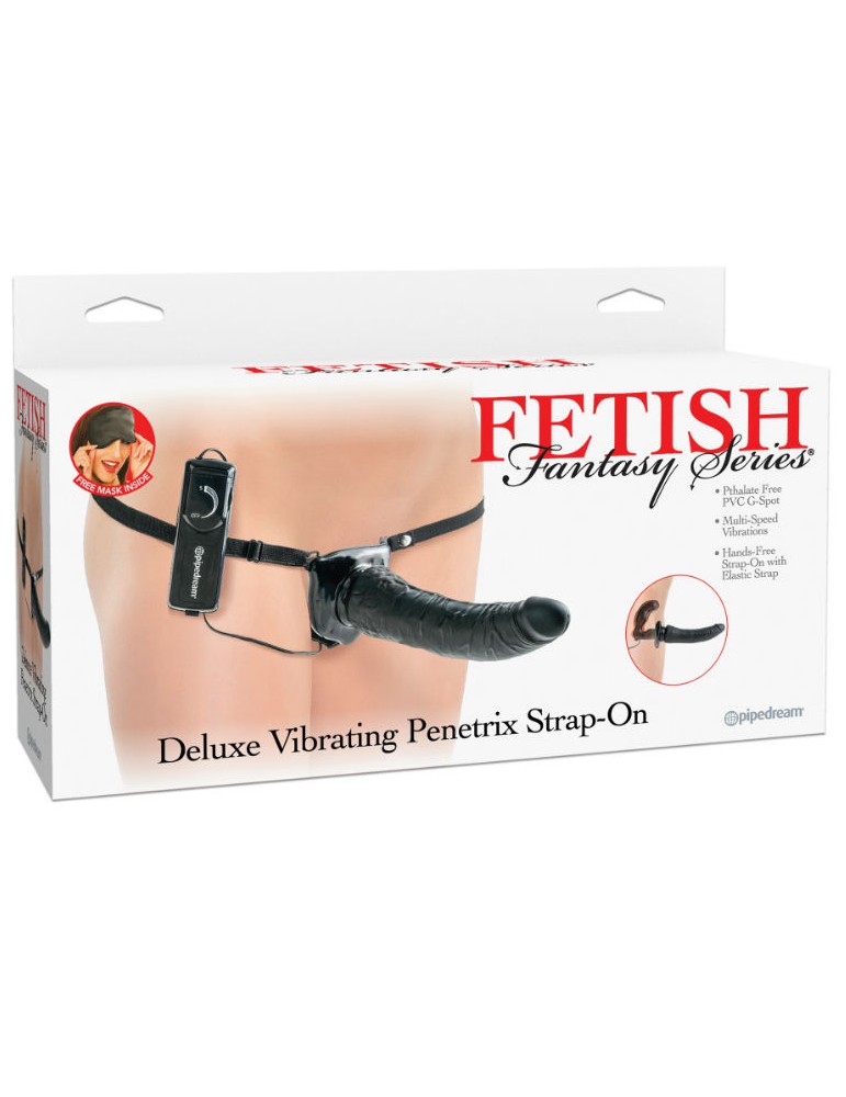 fétiche série fantastique harnais de luxe vibromasseur pénétris noir_2