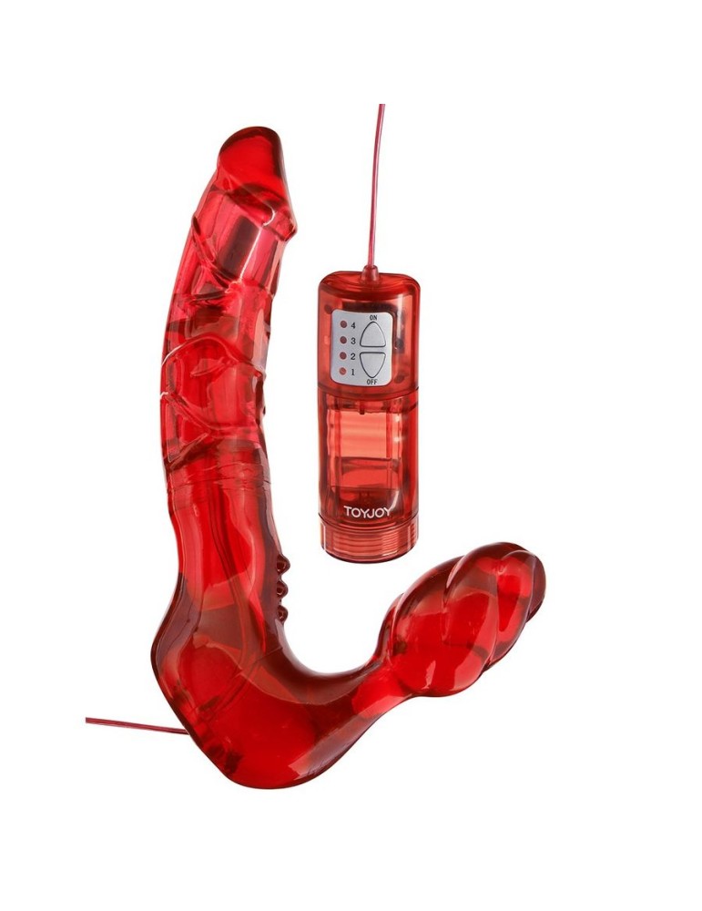 harnais double pénétration sans sangles avec vibromasseur_2