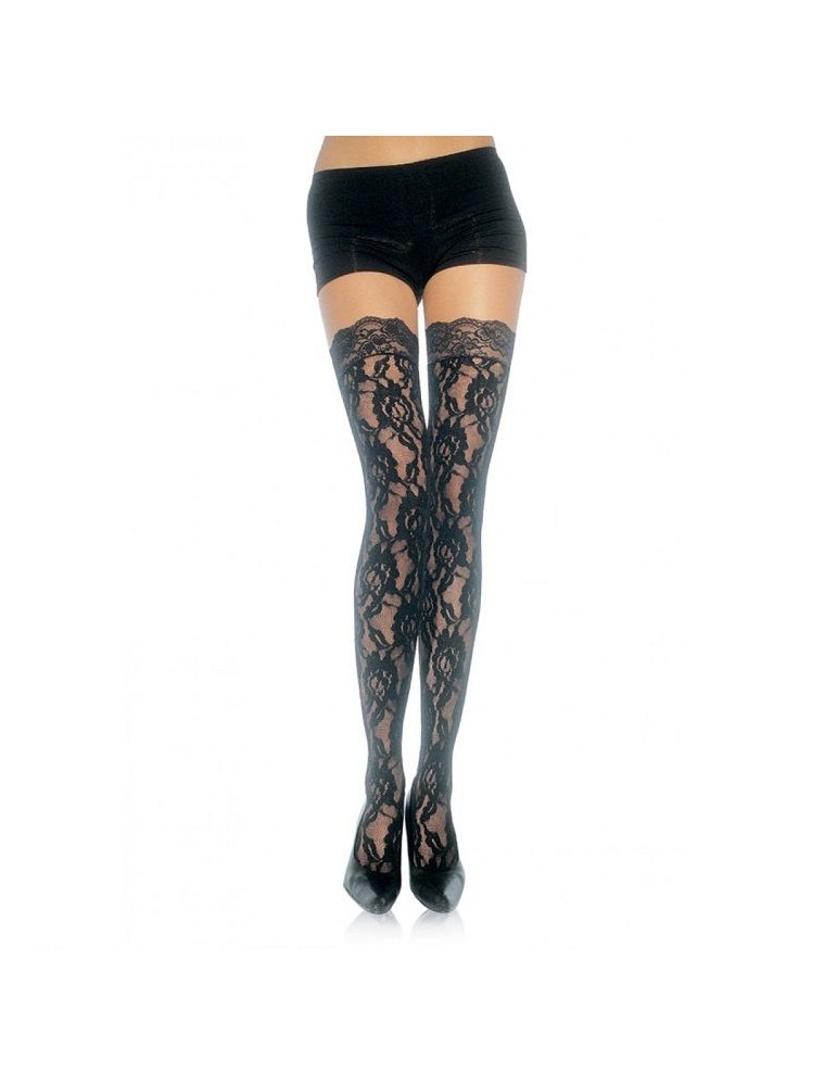 leg avenue bas de dentelle florale