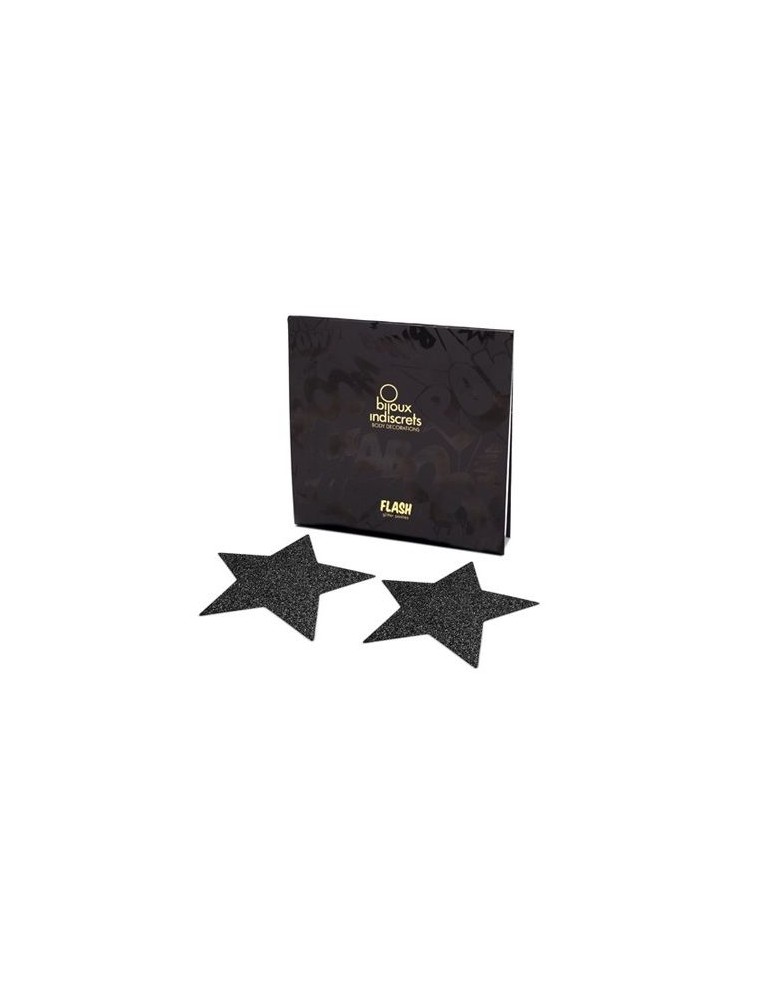 noir star flash mamelon bouclier bijoux