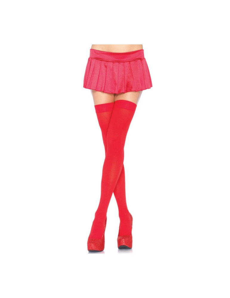 leg avenue opaque collants rouge