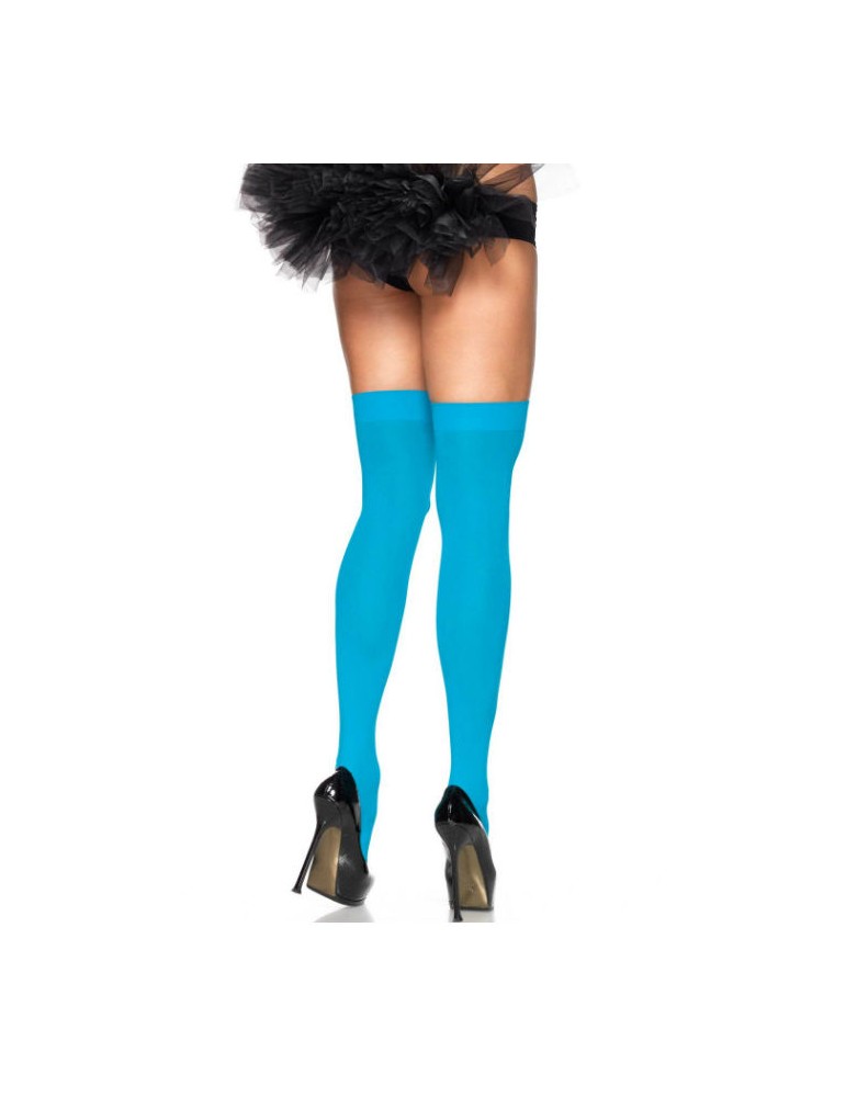 leg avenue opaque collants bleu