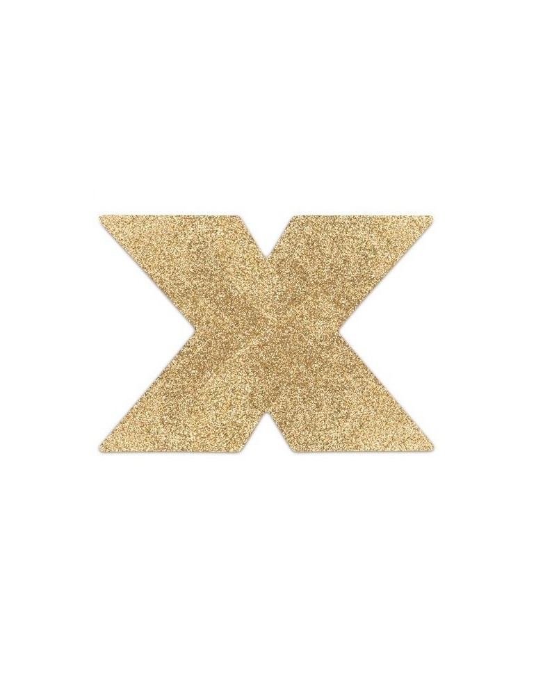 bijoux flash cross gold cache-tétons