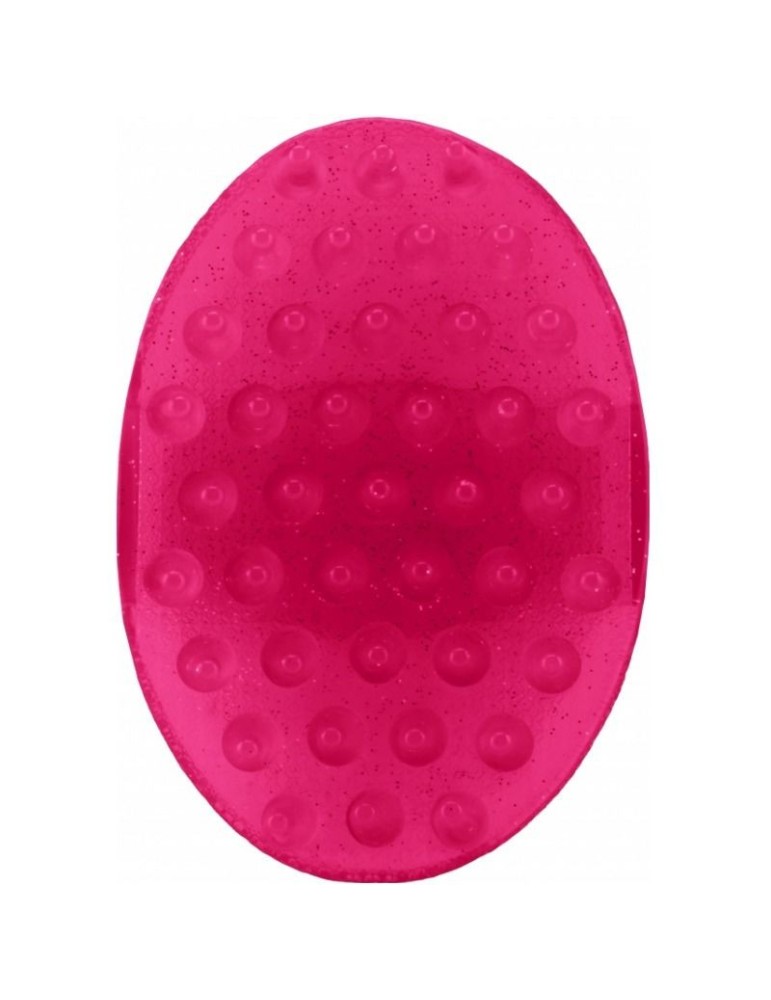 gant de massage rose touché_4