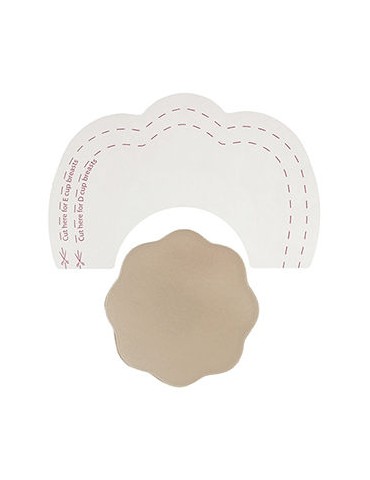 soutien-gorge rehausseur de sein + couvre-tétons en soie bonnet df_3