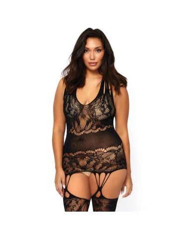 leg avenue bodystocking motif floral grande taille_3