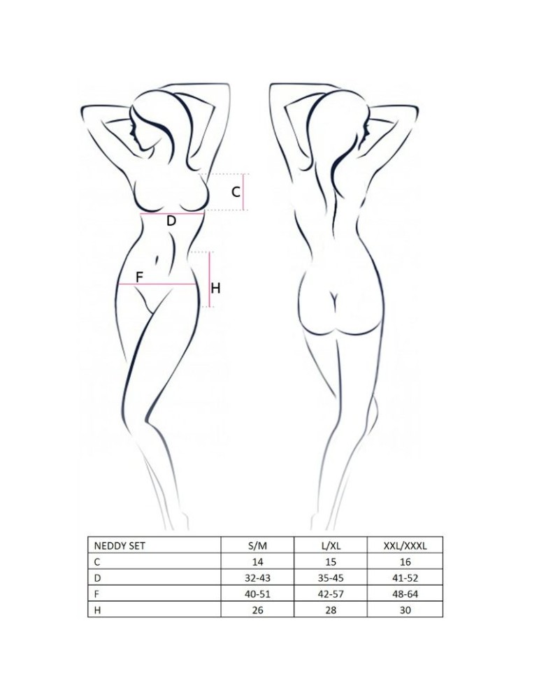 passion femme neddy set taille / x_2