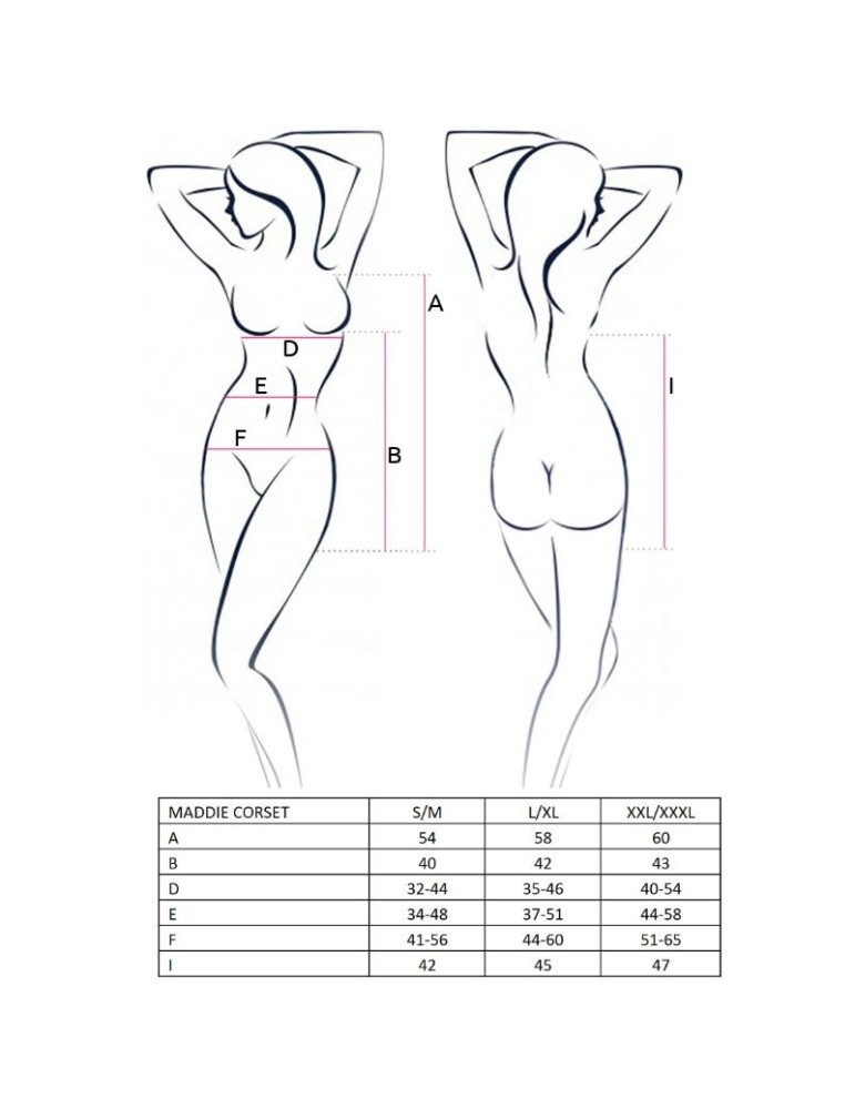 passion femme maddie noir corset taille_2