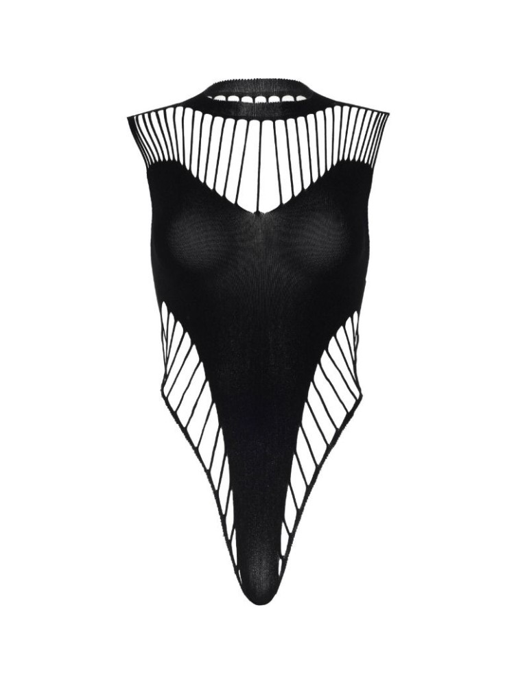 leg avenue teddy opaque multi-rayures vous_2