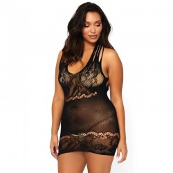 robe courte taille plus leg avenue