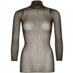 robe courte à col roulé leg avenue_4