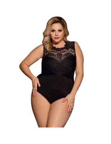 subblime queen plus teddy noir opaque