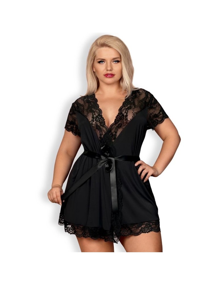 obsessive - 810-pei-1 peignoir xxl